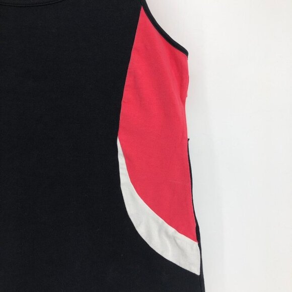 Reitman's Black, Red & White Round neck Athletic Muscle Tank Top size M Petite - Picture 10 of 12